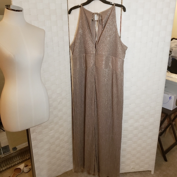 R&M Richard Shimmering Maxi gown. Sz 20W - Picture 2 of 4